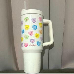 NWT ✨️🩷🩵💛SWEETHEART 40oz TUMBLER/STAINLESS STEEL✨️🩷🩵💛/CVS